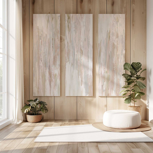 Frametolia Tanquil Drift 3 Panel Split Large Canvas Print Combined